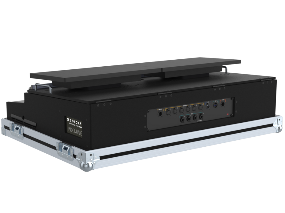 SANTOSOM Lighting controller Flight case PRO-5, Obsidian Control NX1+ NXK