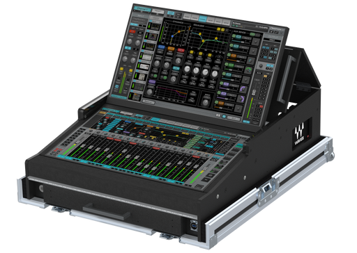 SANTOSOM CONTROLLER Flight case PRO-5, Waves eMotion LV1 (2x24")