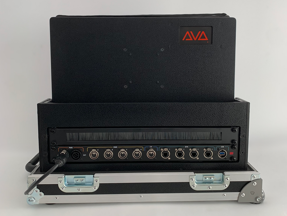 SANTOSOM Lighting controller Flight case COMP-6, Avolites T3, trolley