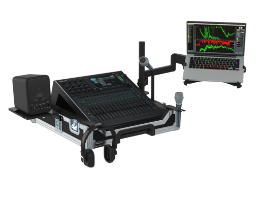 SANTOSOM Flight case, Allen & Heath Q5 (Trolley and Stackable)