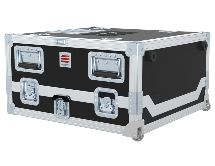 SANTOSOM Flight case, Allen & Heath Q5 (Trolley and Stackable)