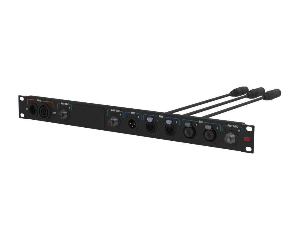 SANTOSOM Connect.Syst. Aud.Wireless (PWR, Mic, MIX, ETH, BNC)
