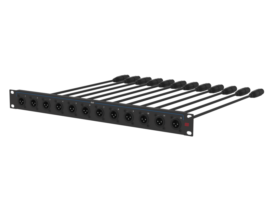 SANTOSOM Connection System Audio Wireless 1U (D-Size, OUT (1~12))