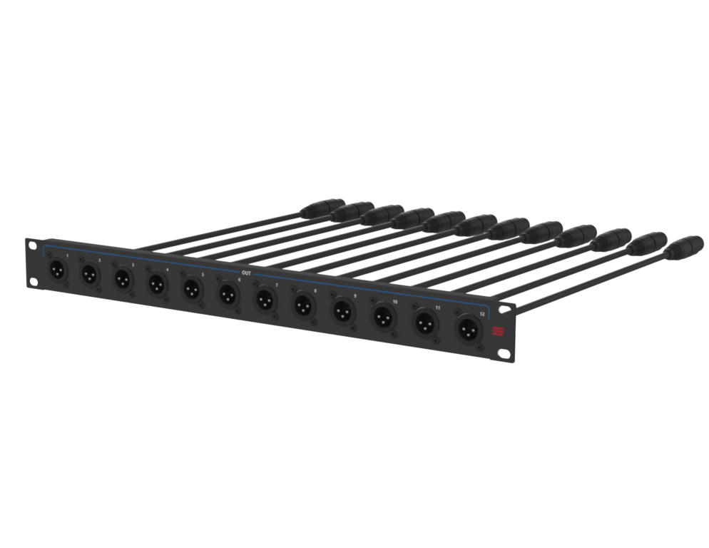 SANTOSOM Connection System Audio Wireless 1U (D-Size, OUT (1~12))