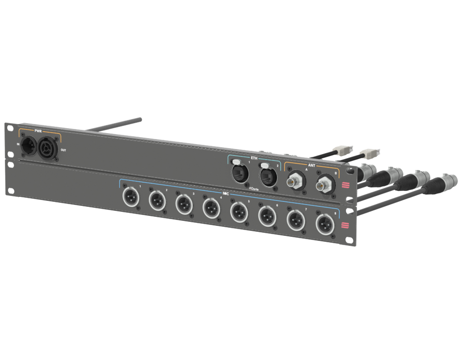 Santosom Integrated Solutions® (SIS) for Wireless Microphones, 8 CH, SENNHEISER (EU)