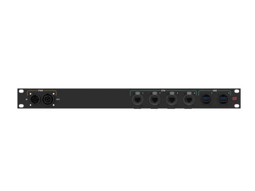 SANTOSOM Connection System Informatic 1U (PWR, ETH, USB)