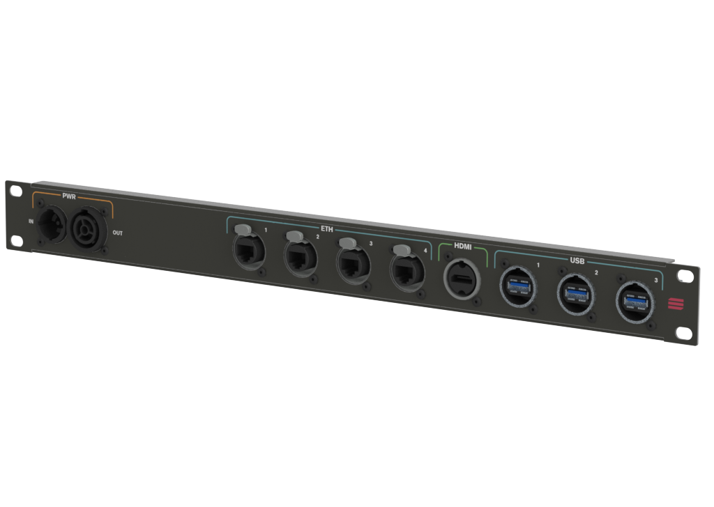 SANTOSOM Connection System Informatic 1U (True1, ETH, HDMI, USB)