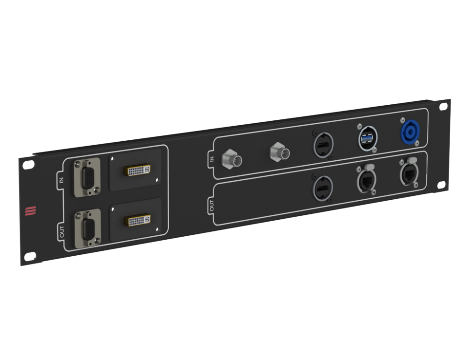 SANTOSOM Connect. System Video 2U(IN:VGA,HDMI,DVI,BNC/OUT:RJ45,DVI,H)