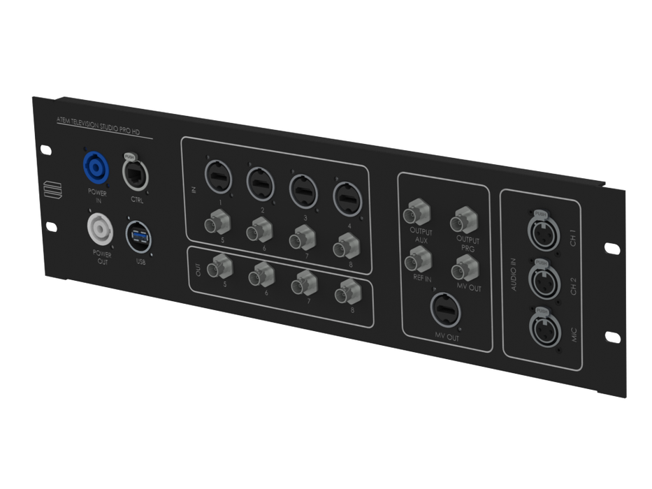 SANTOSOM Connection System Video 3U ( ATEM Television Prod. Studio)