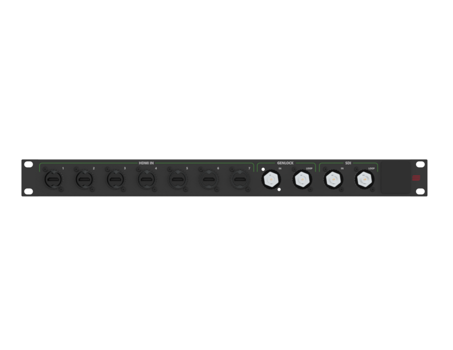 SANTOSOM Connection System Audio Wireless 1U (HDMI 1-7, GENLOCK, SDI)