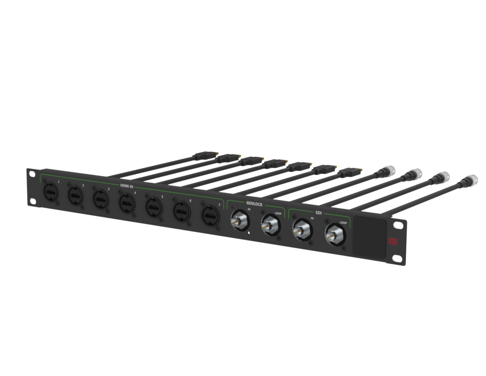 SANTOSOM Connection System Audio Wireless 1U (HDMI 1-7, GENLOCK, SDI)