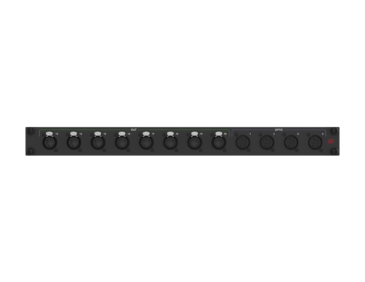 SANTOSOM Connection System Audio Wireless 1U, 12x OUT (8xETH, 4xOPT)