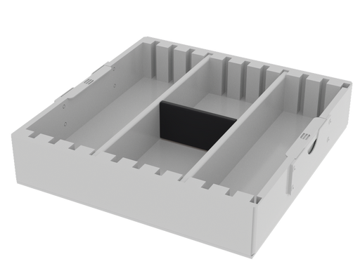 PLASTIC CASES ACCESSORY Foam Low Dividing Wall TRAY1A (80x40x7)
