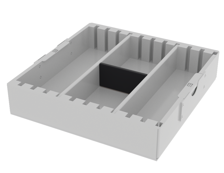 PLASTIC CASES ACCESSORY Foam Low Dividing Wall TRAY1A (80x40x7)