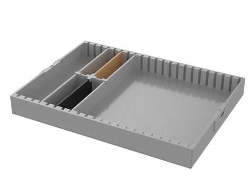 PLASTIC CASES ACCESSORY Foam Low Dividing Wall TRAY1A (172x38x7)