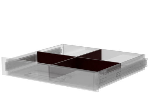 Santosom 2U Drawer dividers w/ 4 spaces