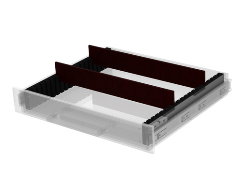 Santosom 2U movable dividing wall for Drawer