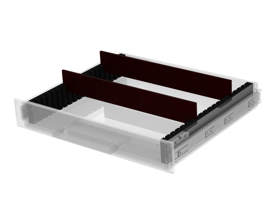 Santosom 2U movable dividing wall for Drawer