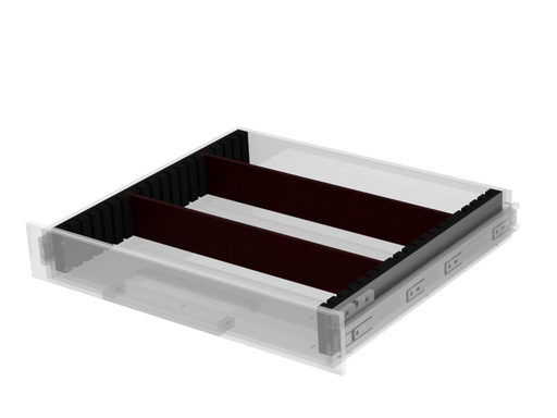 Santosom 2U movable dividing wall for Drawer