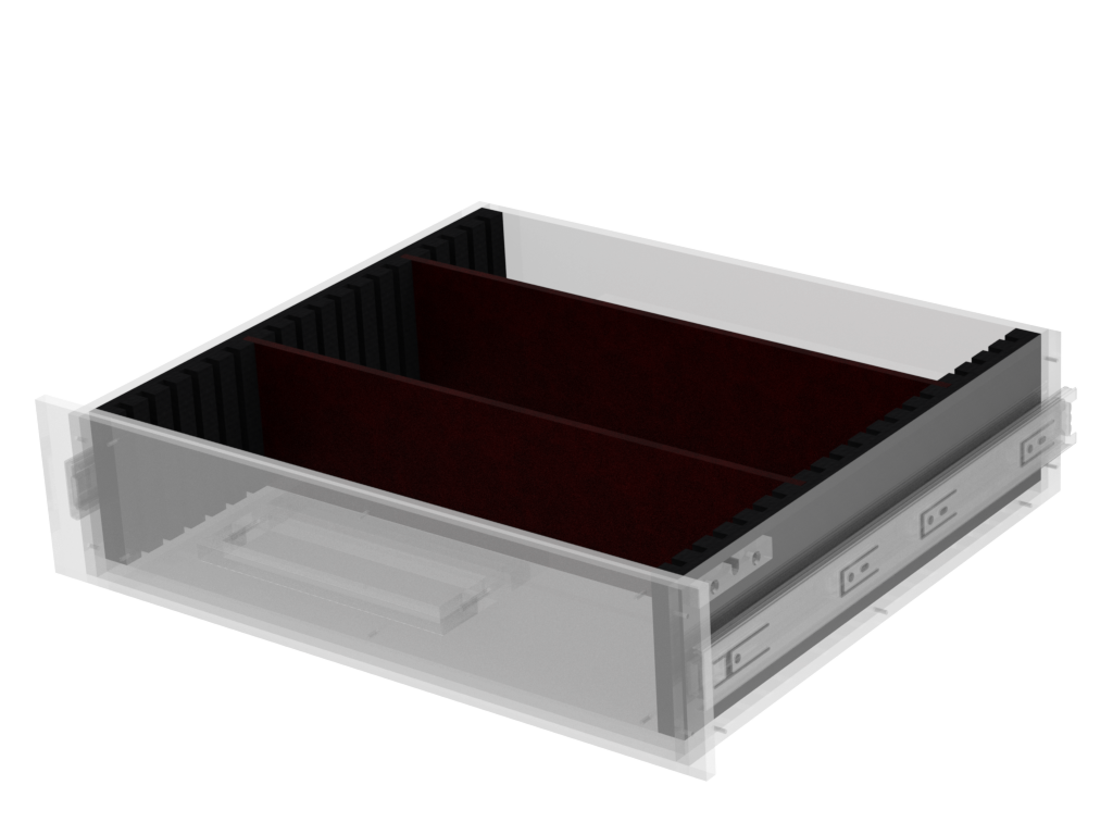 Santosom 3U movable dividing wall for Drawer
