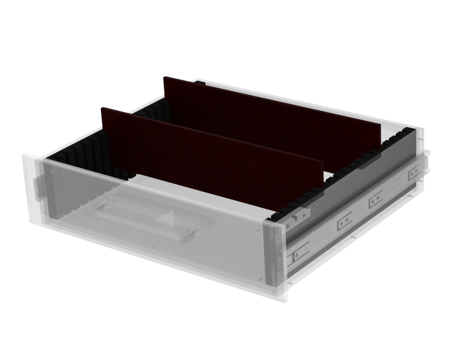 Santosom 3U movable dividing wall for Drawer