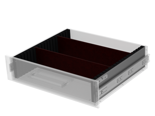 Santosom 3U movable dividing wall for Drawer