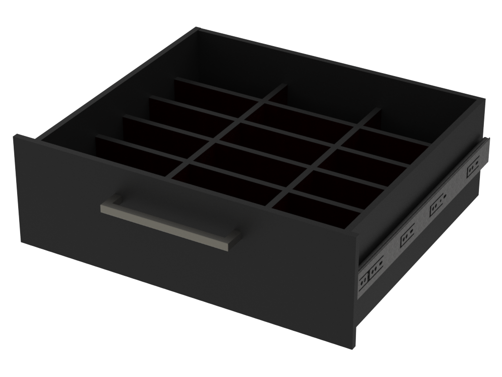 Santosom 4U Drawer dividers w/ 18 spaces H100