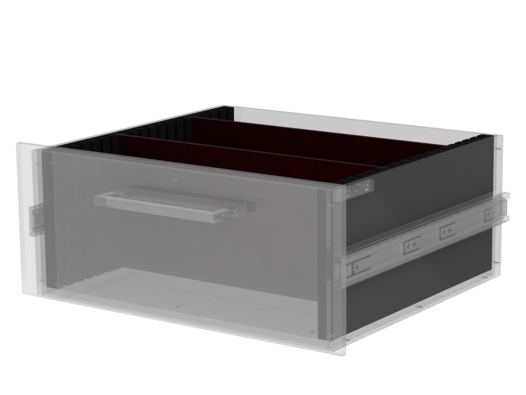 Santosom 5U movable dividing wall for Drawer