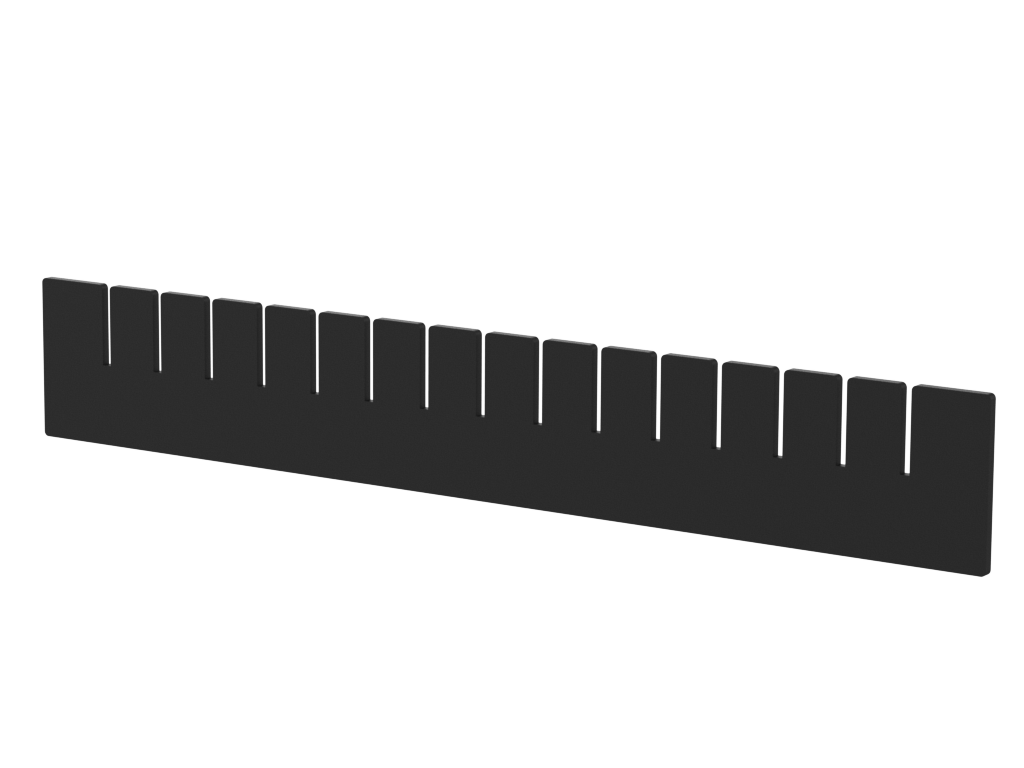 Santosom Adjustable dividing wall 2U "depth"