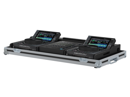 Santosom DJ Flight case, Regie 2x Denon SC6000C Prime + 1x Denon X1850