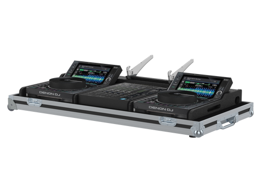 Santosom DJ Flight case, Regie 2x Denon SC6000C Prime + 1x Denon X1850