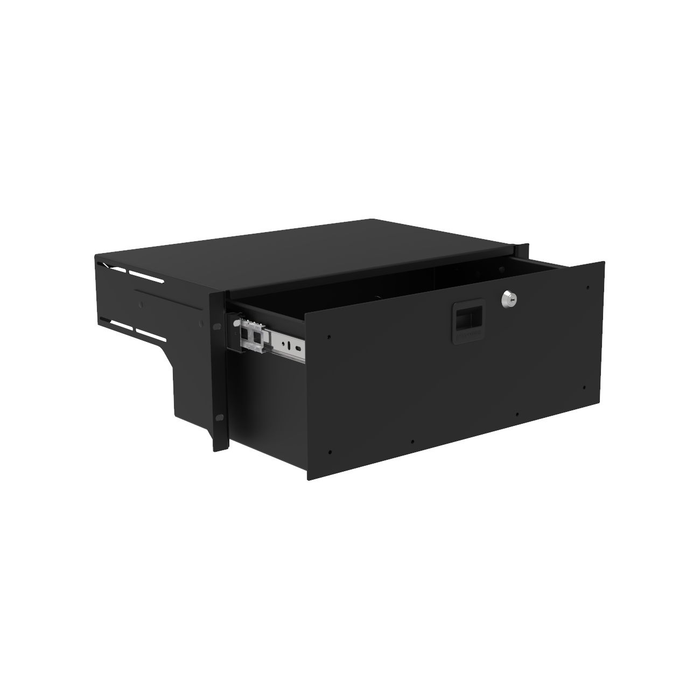 SANTOSOM Rack Drawer 4U Aluminium ERGO (19"x10")
