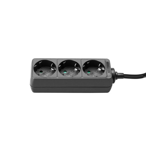 Adam Hall Mains Power Strip 3 Sockets - Schuko