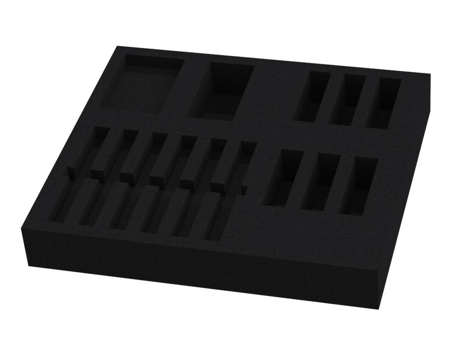 Santosom 22" Drawer Foam 2U, Beta 52 + Beta 91A + E604/904 + SM81