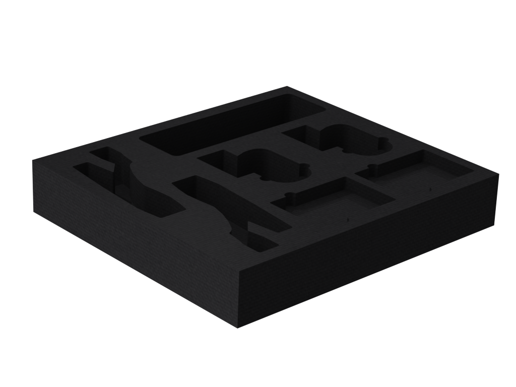 Santosom 22" Drawer Foam 2U, MD421, Beta 52, Beta 91