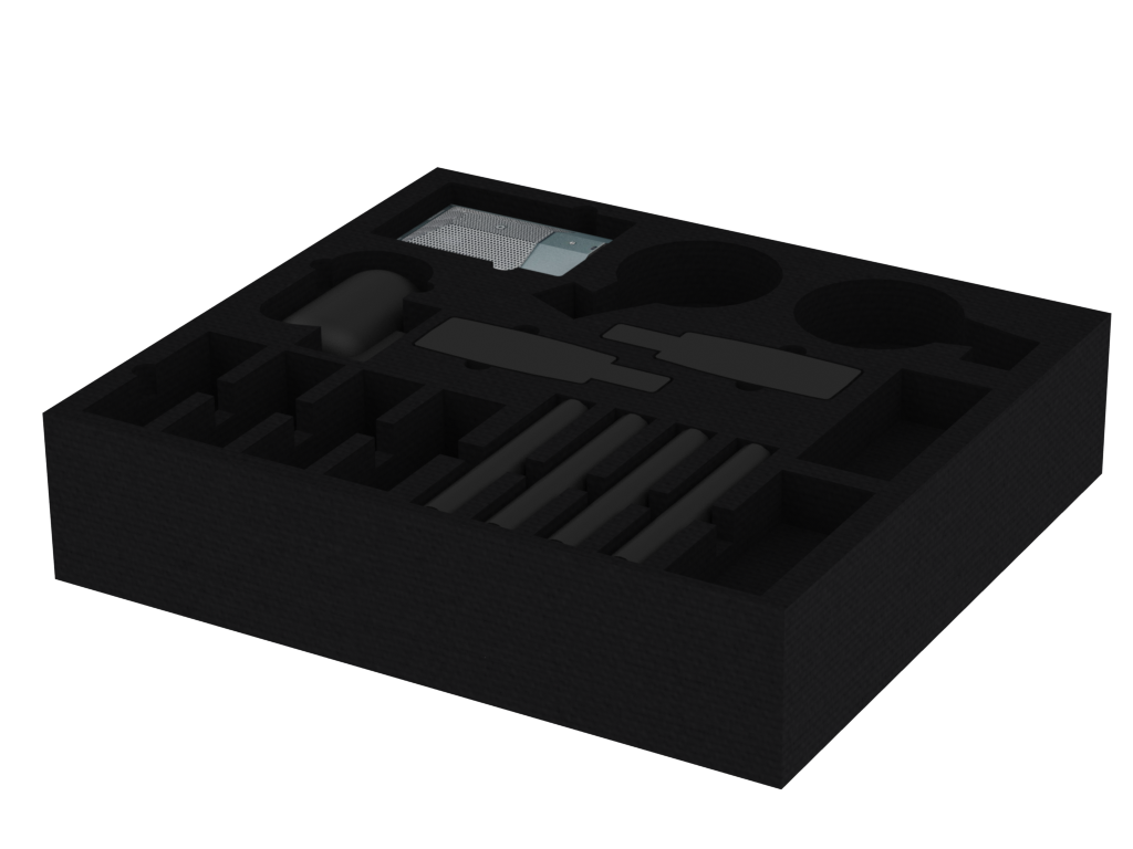 Santosom 22" Drawer Foam 3U, B52, Beta 91, E906, E914, E904, C414