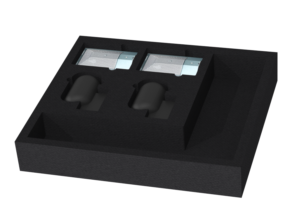 Santosom 22" Drawer Foam 2U, Beta 91, Beta 52