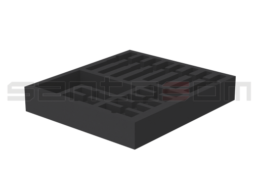 Santosom 22" Drawer Foam 2U, BG 4.1, C1000s, E604
