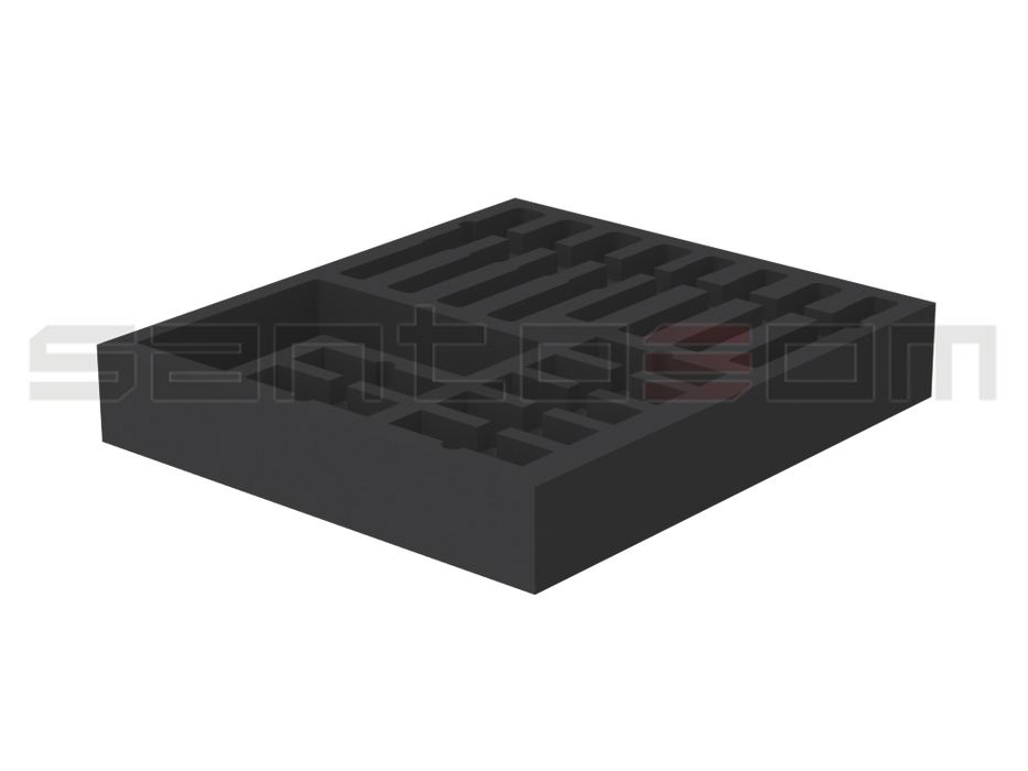 Santosom 22" Drawer Foam 2U, BG 4.1, C1000s, E604