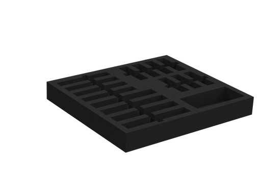 Santosom 22" Drawer Foam 2U, BG 4.1, C1000s, E604