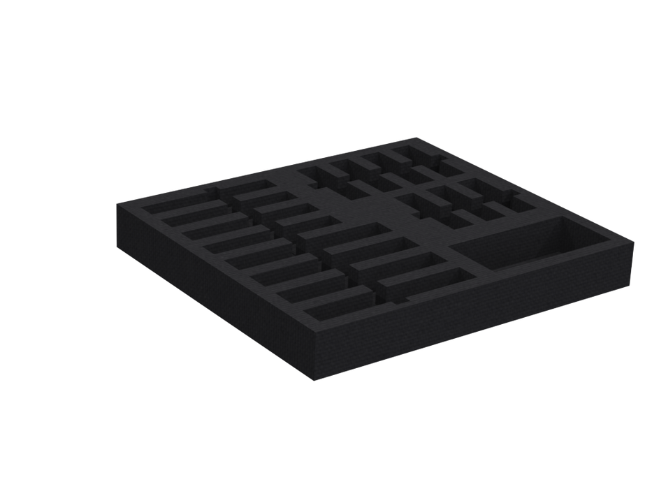 Santosom 22" Drawer Foam 2U, BG 4.1, C1000s, E604