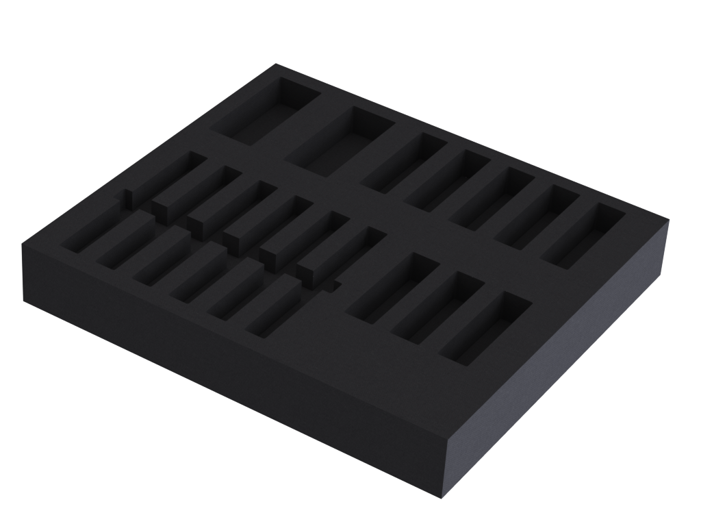 Santosom 22" Drawer Foam 2U, E906, E604, SM81