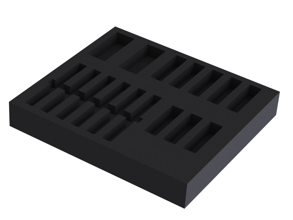 Santosom 22" Drawer Foam 2U, E906, E604, SM81