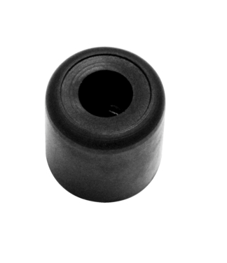 Adam Hall Hardware Rubber Foot Black With Steel Insert 25x25mm