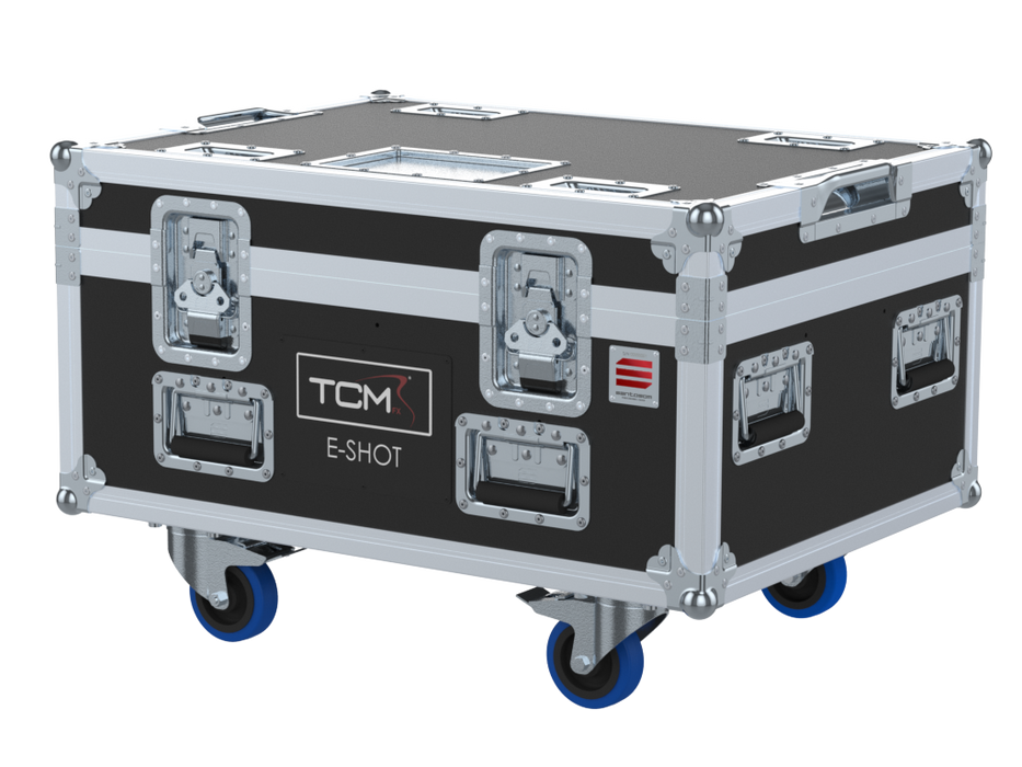 SANTOSOM Flight case PRO, TCM 8x E-SHOT