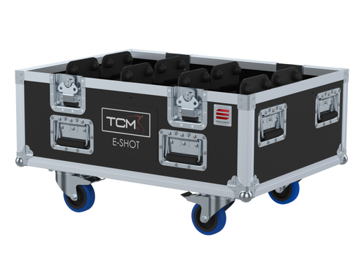 SANTOSOM Flight case PRO, TCM 8x E-SHOT