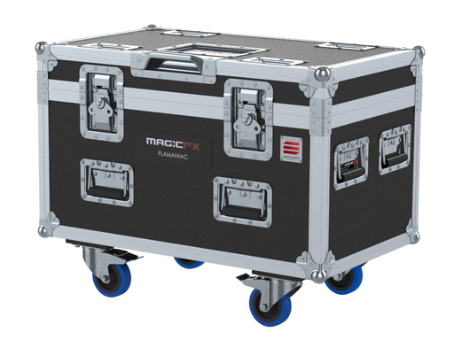 Santosom Flight case PRO, 2x Magic Fx FLAMANIAC + access.