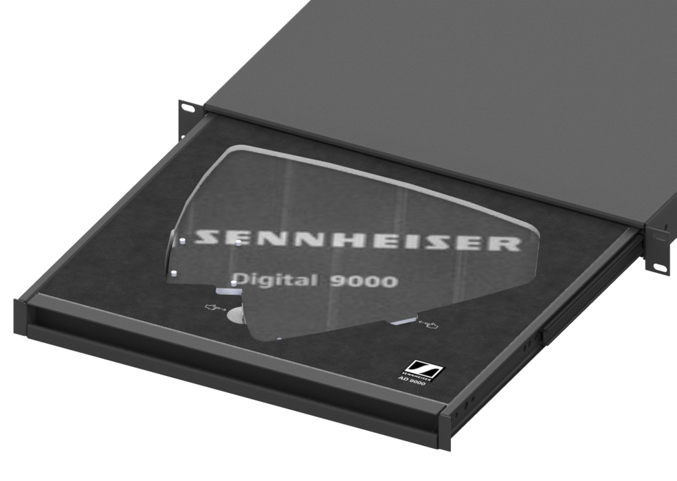 SANTOSOM Modular Foam 2U, Sennheiser 1x AD9000