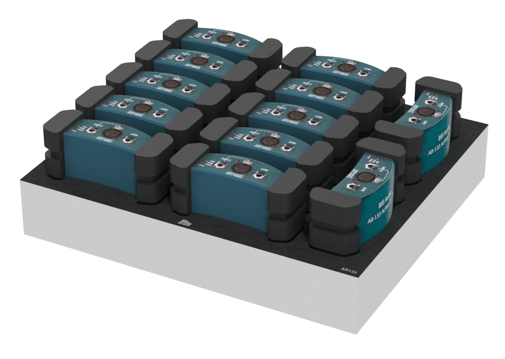 SANTOSOM Modular Foam 1U, 12x BSS AR-133