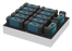 SANTOSOM Modular Foam 1U, 12x BSS AR-133